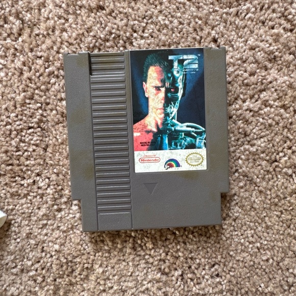 Nintendo NES Game Cartridges - Gray Shells with Colorful Label Art - Picture 2 of 4